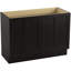 Damask® 48" Vanity Base Only with Toe Kick and 2 Doors-1557834867