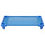 Lit de bébé empilable ECR4Kids, prêt à assembler, taille pour tout-petit, mobilier de classe, bleu, paquet de 6