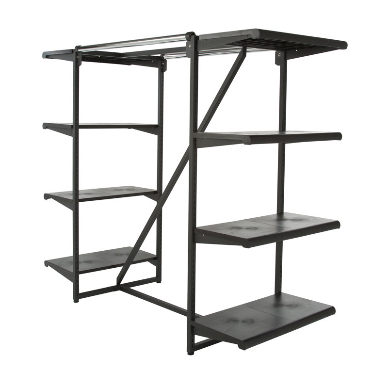 38.5'' Closet System, Black