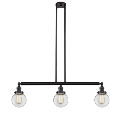 Lorri 3 - Light Kitchen Island Pendant
