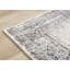 Tapis d'intérieur traditionnel gris et blanc Daiji-1078070360