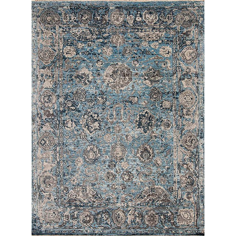 Tapis rectangulaire en laine Shangri-la, Rectangulaire 8 pi x 10 pi