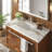 APRESSHUI 12'' Ceramic Rectangular Bathroom Sink with Overflow