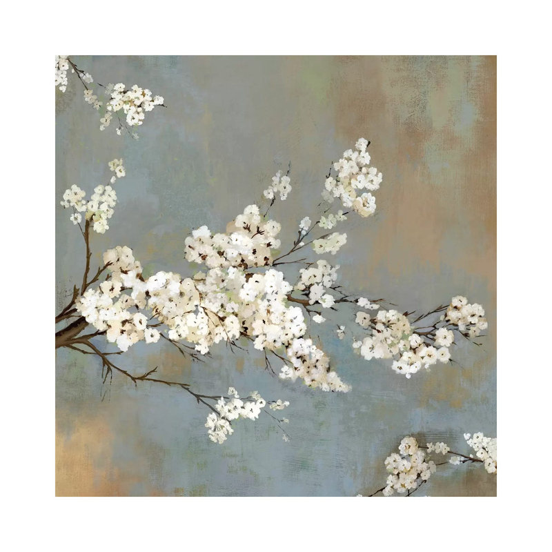 Ode To Spring II by Asia Jensen - Wrapped Canvas Painting, 30.48 cm H x 30.48 cm W