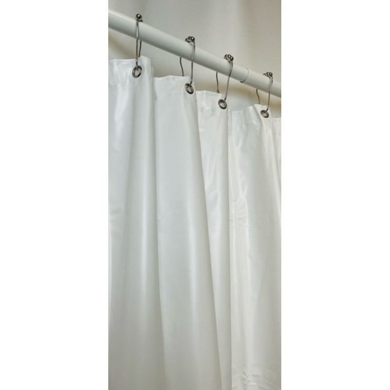 Doublure de douche en vinyle Deluxe, Blanc