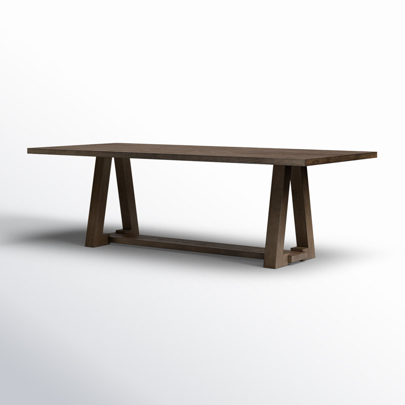 Table de salle à manger à tréteaux Russell