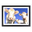 Three Dairy Cows in Abstract - Framed Print-55769384-55769387