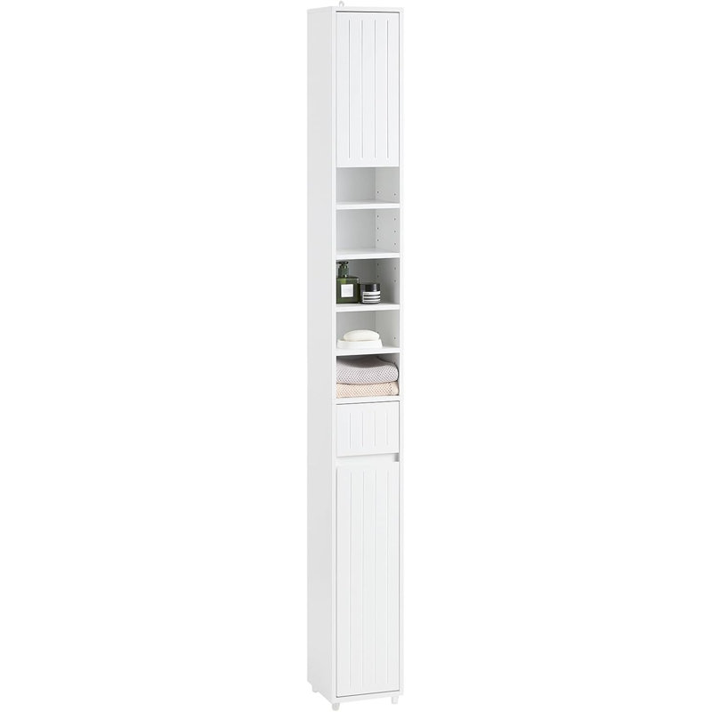 Abriah Freestanding Linen Cabinet