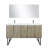 Lancy 60 in W x 20 in D Double Bath Vanity Mirror and Faucet Set-113288962