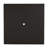 S. Stone 42" Sq. Dng Tbl W/ Hole Blk. Wlt./S. Gray