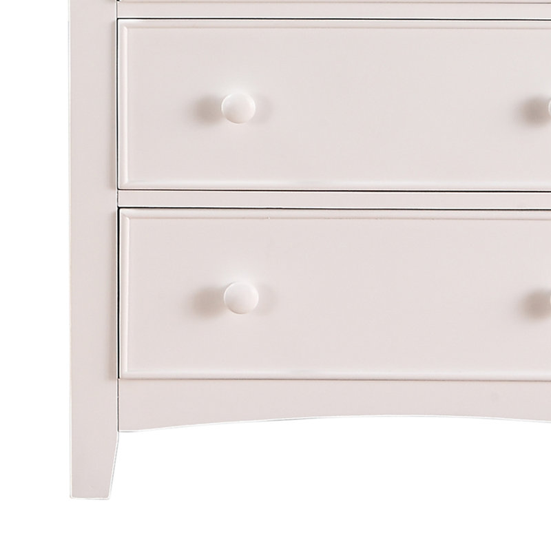 Alveta 31.6'' W 5 - Drawer Dresser, White