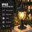24.15 Inch Outdoor Post Light in Black
