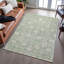 Tapis floral lavable à la machine de qualité supérieure Dahl AMF1086-872501634