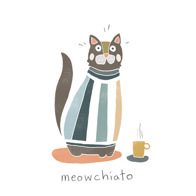 Coffee Cats I