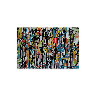 Pollock Wink XV, impression sur verre acrylique