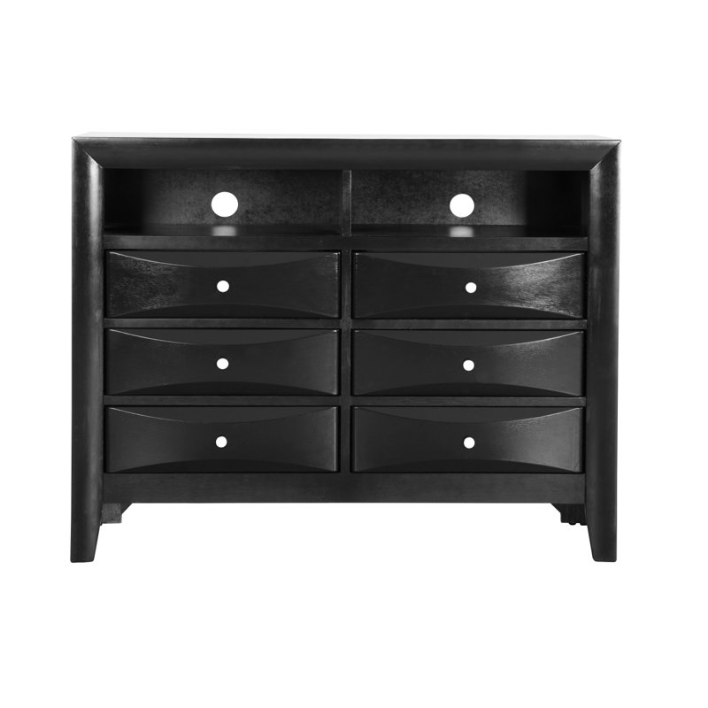 Commode média Marilla, Noir