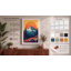 Mountain at Sunrise Retro - Wrapped Canvas-131764510-131764520