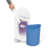 simplehuman 6 Litre / 1.6 Gallon Semi-Round Bathroom Step Trash Can-92578713