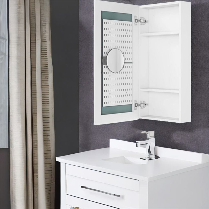 Miroir pour armoire à pharmacie sans cadre H 15 po H 30 po Anatolja
