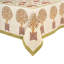 Orange Tree Tablecloth - Red/Green - 71" x 71"-894904748