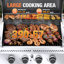 Barbecue au propane liquide à 4 brûleurs en acier inoxydable COWSAR 1 brûleur latéral-132942391