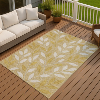 Tapis tropical intérieur / extérieur lavable à la machine Chantille ACN3033