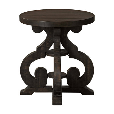 Pitcarin Solid Wood End Table
