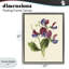 Cadre flottant rétro Sweet Pea Blossoms, design par Connie Resch-2073975876-2073975877