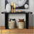 60'' Thick Top Entryway Table, Curved Legs, Support The Installation Of Inward-Facing Or Outward-Facing For Sofas, Entryway-1889367215