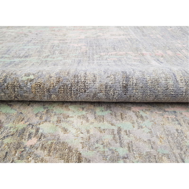 Handmade Wool Abstract Area Rug