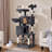 Multiple Level Cat Tree with Scratching Posts-869540683