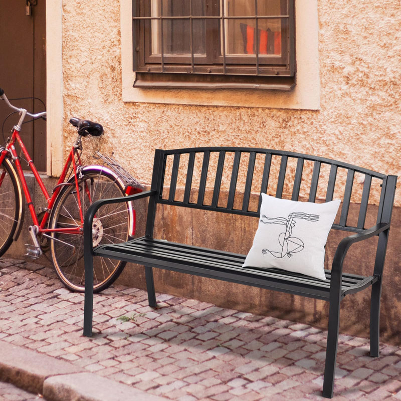Metal Outdoor Bench