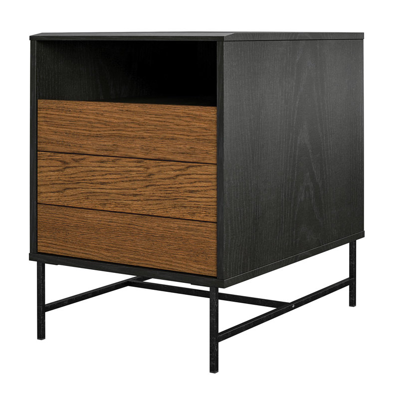 Table de bout avec rangement Roderick