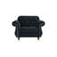 Fauteuil, fauteuil capitonné, fauteuil rembourré pour le salon