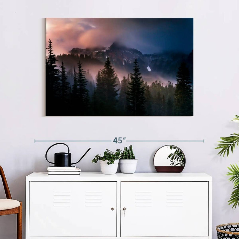 Alvord Mt. Rainier Storm Mist, H 26 po x l 39 po