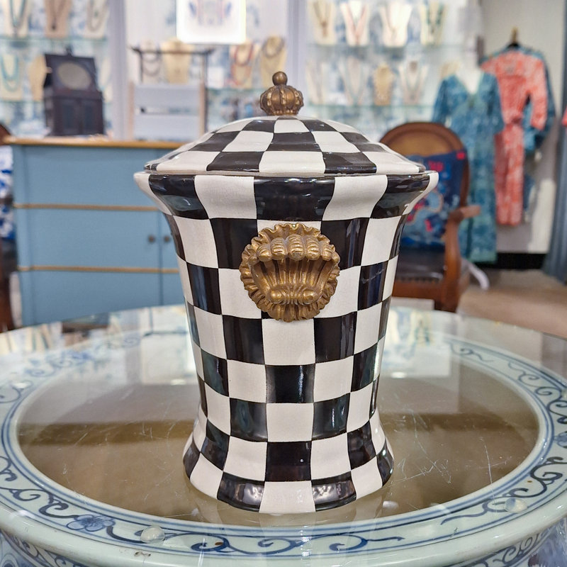 Boîte décorative en porcelaine faite à la main