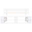 Adelaida Solid Wood Pine Outdoor Bench-1985795888