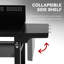 Chariot-bar d'extérieur à 3 niveaux avec armoire de rangement Royal Gourmet, noir