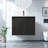 Bathroom Vanity Cabinet with Sink  Wall Mounted Bathroom Vanities with Ceramic Sink Floating Fluted Sink Vanity with Drawers,Modern,-1129335159-1139921607