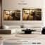 «Bass Fishing Set», 3 pièces sur toile-98563112