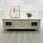 American light luxury high-end grey coffee table