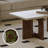 Wabi-sabi Stone Top Single Coffee Table-98343953-98343954