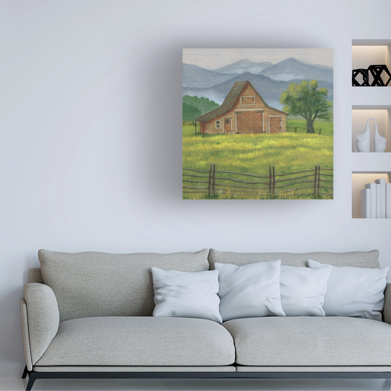 Art sur toile, "Cheryl Bartley", H 14 po x l 14 po