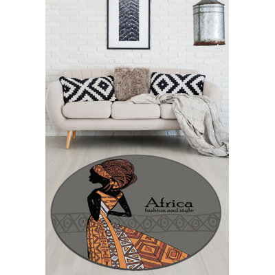 Round Chauncey Shag Area Rug