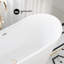 Baignoire autoportante 67 po Ivy