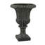 Pot à fleurs cannelé en M 24,2 po avec piédestal classique pour jardin, patio et entrée-134299257-134299260