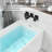 43-Inch Freestanding Rectangular Acrylic Bathtub, With Gloss White Finish, Certified By CUPC