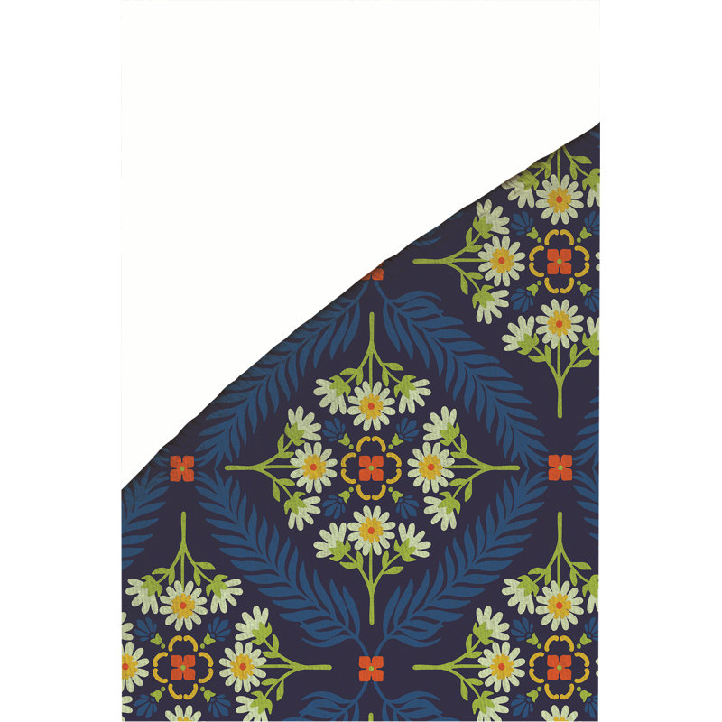 Tapis d'extérieur Eden, Rond 5 pi