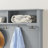 Modern Classic Hall Tree With Shoe Rack Bench And Coat Hooks For Hanging Storage, Entryway Bench With Open Shelves And Shoe Cabinets