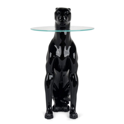 Ayriel Glass Top End Table